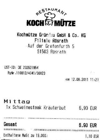 flrb Hffner Kochmtze Restaurant